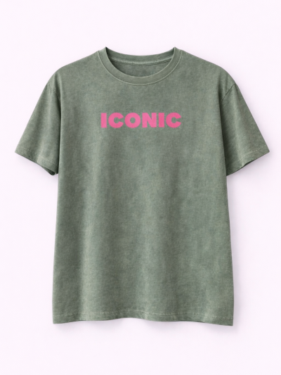 T-shirt Iconic - Dunkelgrün