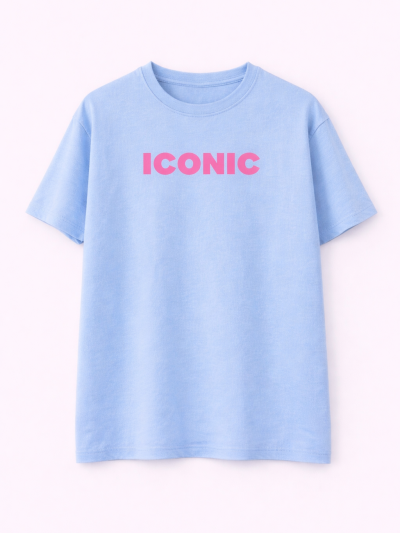 T-shirt Iconic - Bleu Ciel