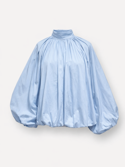 Blouse Sacha Uni - Hemelsblauw