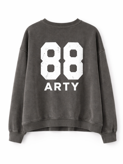 Sweat Arty - gris foncé 