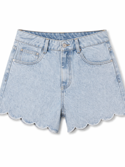 Short en jean Fleur