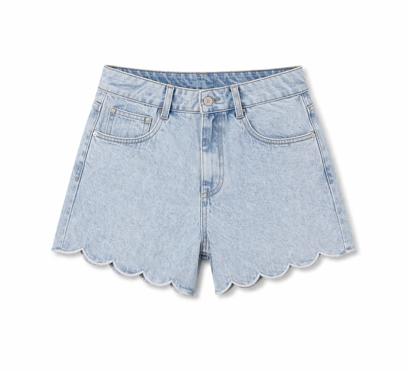 Short en jean Fleur