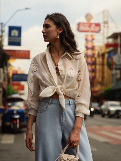 Chemise Alia - Blanc