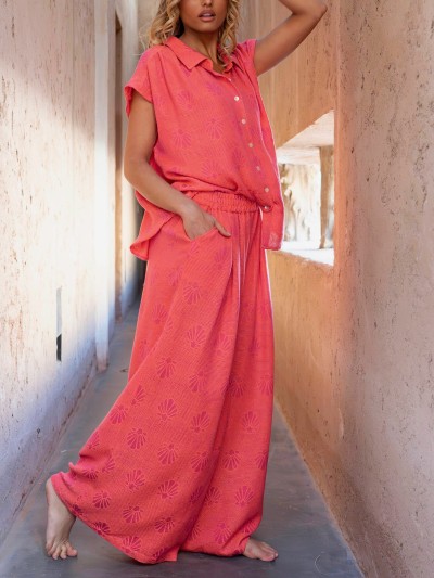 Pantalon Nila - rose fluo