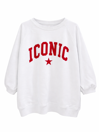 Sweat Iconic manches 3/4 -...