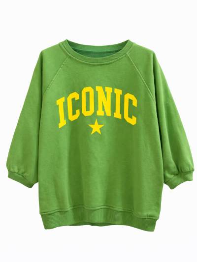 Sweat Iconic manches 3/4 -...