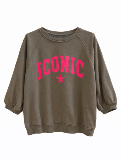 Sweat Iconic manches 3/4 -...