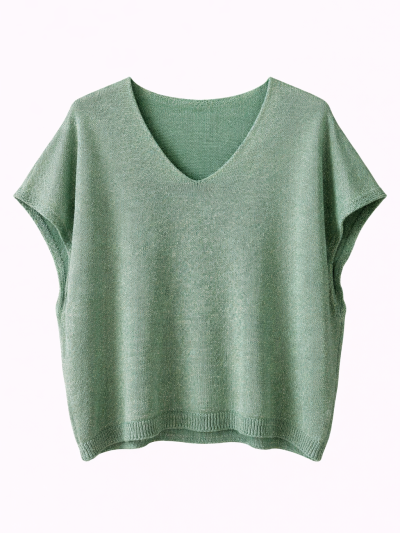 Blouse scintillantes - Vert...