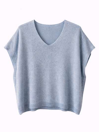 Blouse scintillantes - Bleu...