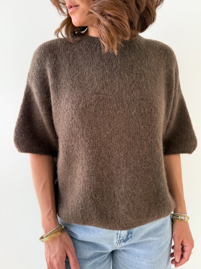 Pull Cosy Chic - Brun