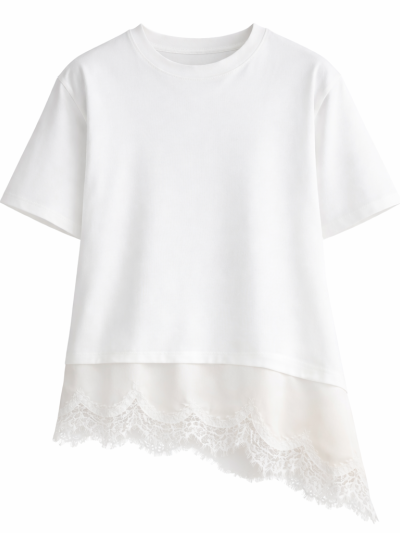 T-shirt Lucie soie et...