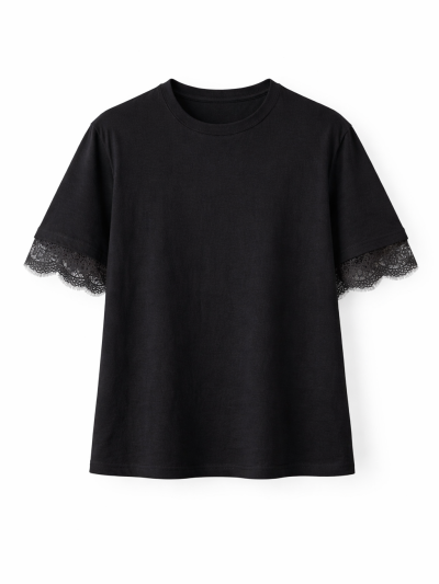 T-shirt Lucie dentelle dans...