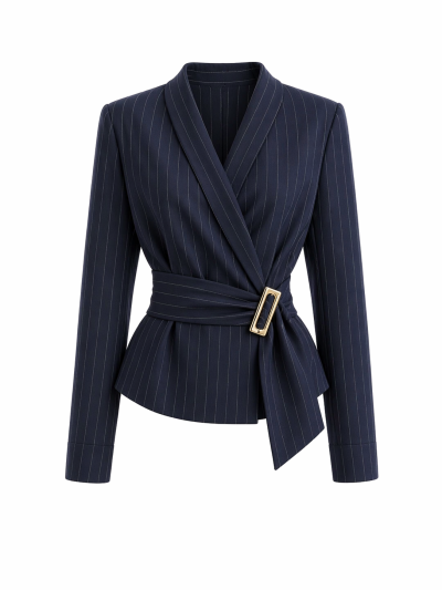 Chemise/veste cache-coeur