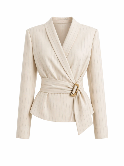 Chemise/veste cache coeur -...