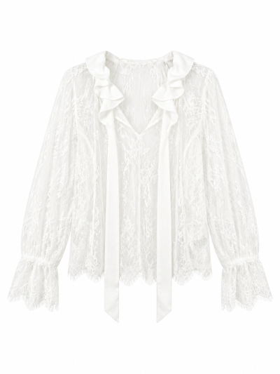 Blouse en dentelle Elo