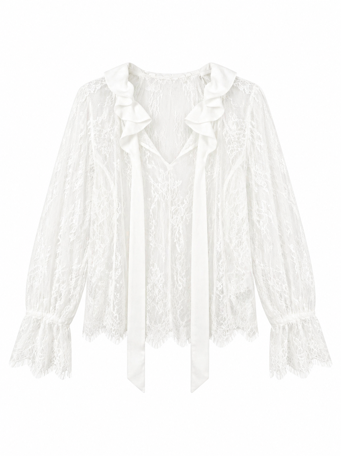 Blouse en dentelle Elo