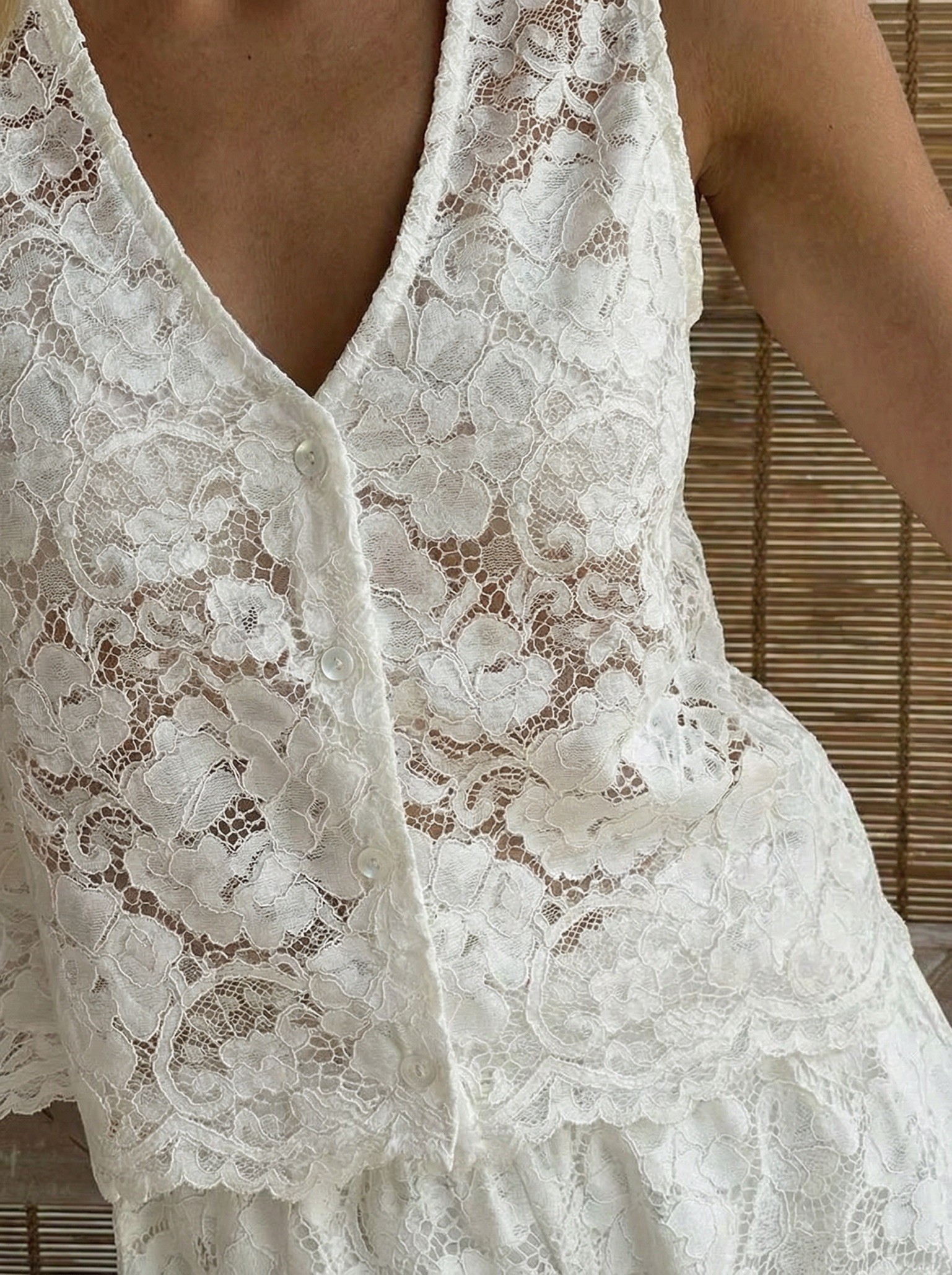 Top dentelle Barbara