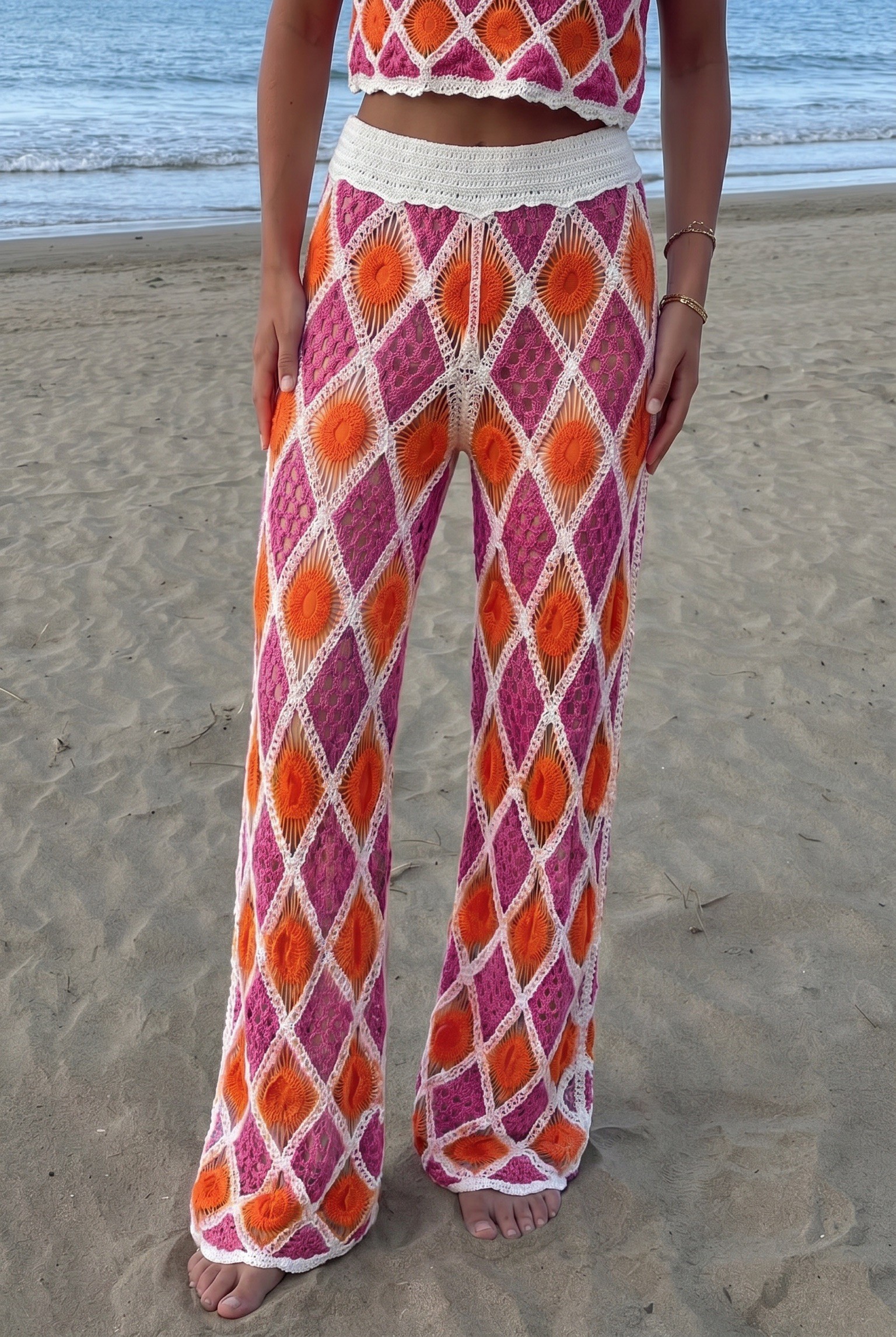 Pantalon crochet Lola