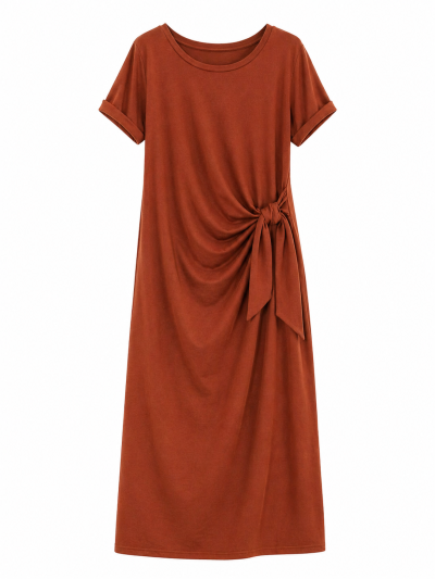 Kleid Nina - Terrakotta