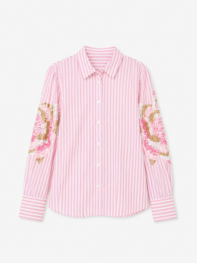 Chemise Lou 100% coton - Rose