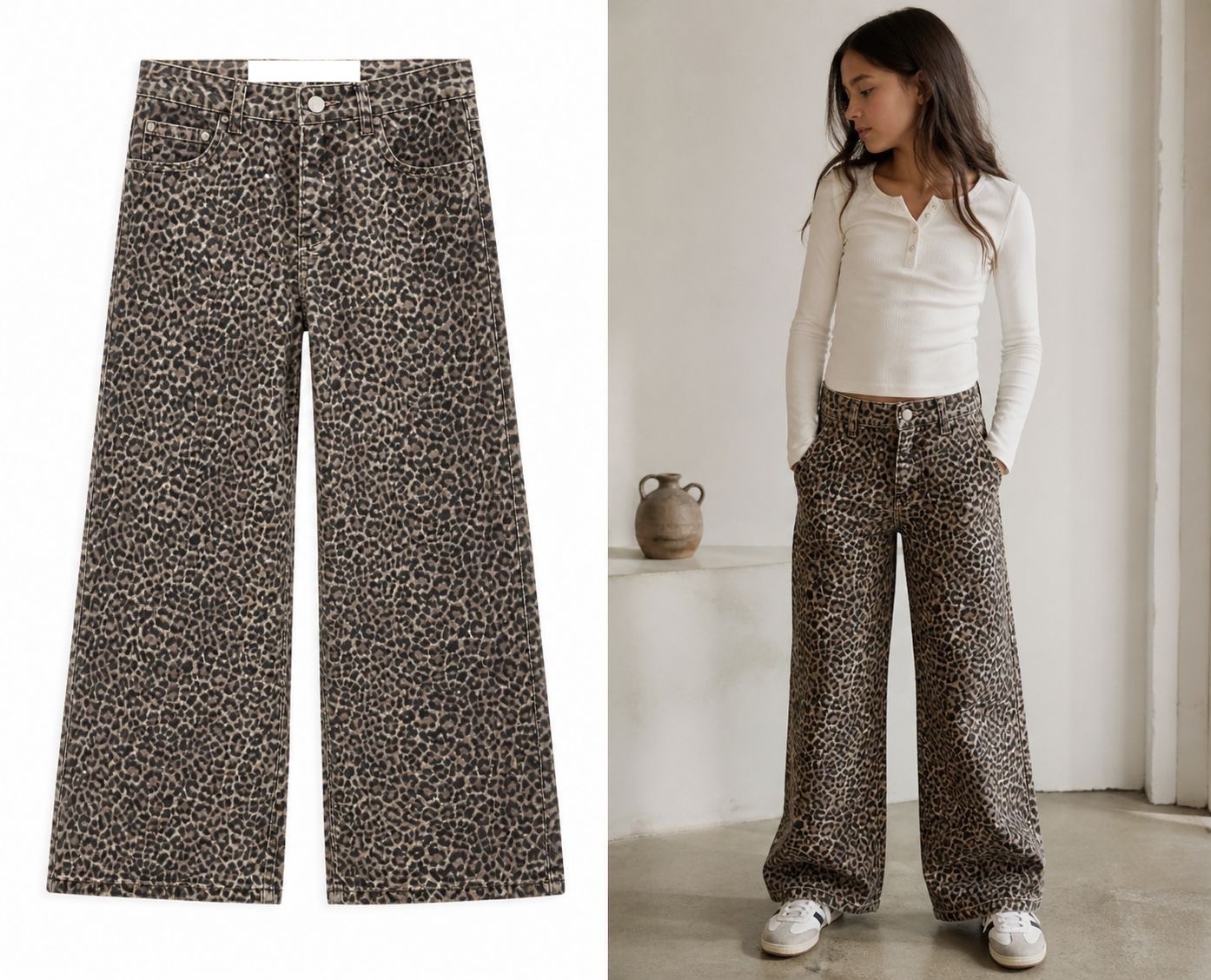 jeans Léopard Kids / Ados