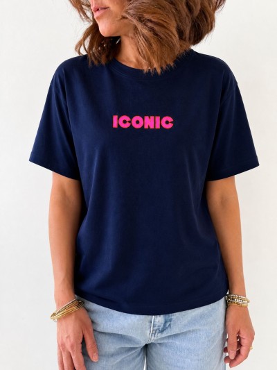 T-shirt Iconic - Bleu Marine