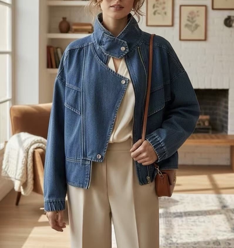 Weste und Jeans Mila