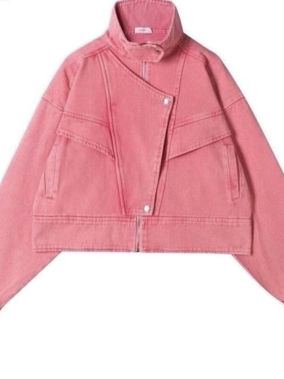 Veste en Jeans Mila - Rose
