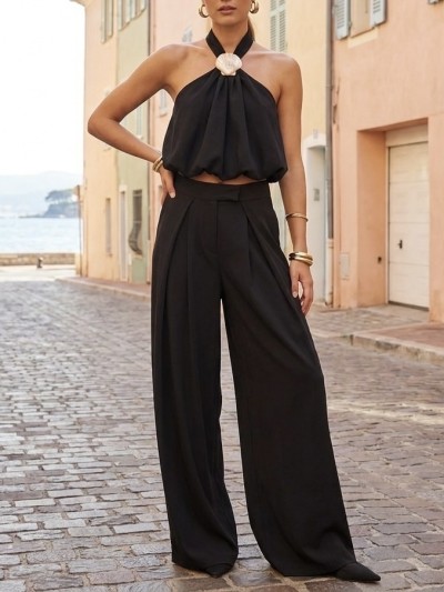 Broek Anais Bijoux - Zwart