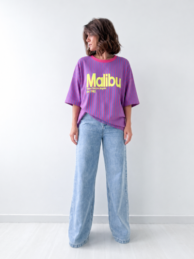 T-shirt Malibu - Lila
