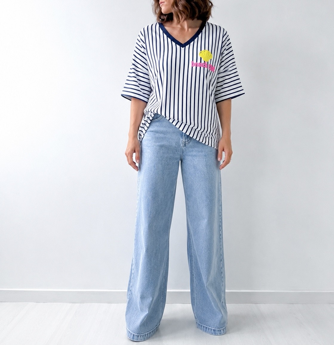 T-shirt Marin Coquillage