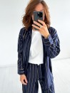 Overhemd JULIE met gouden draad