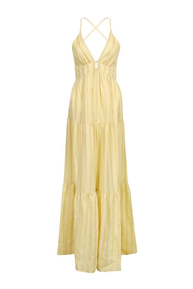 Gele Iona-jurk