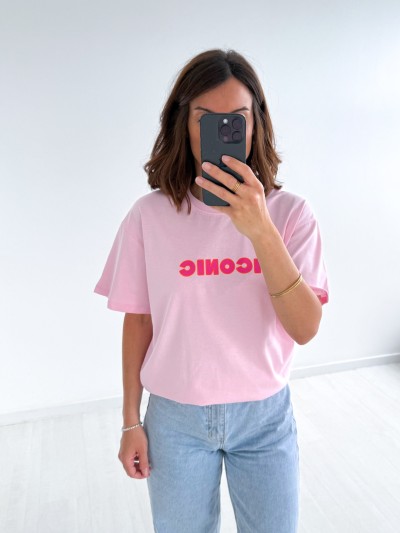 T-shirt Iconic - Rose