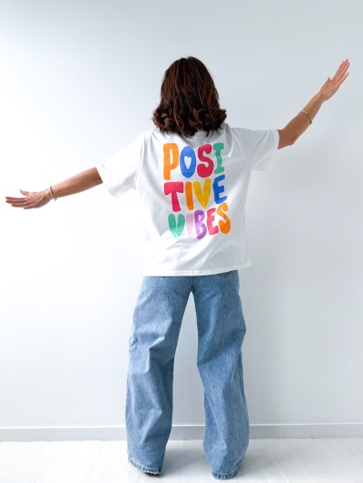 T-shirt positive vibes