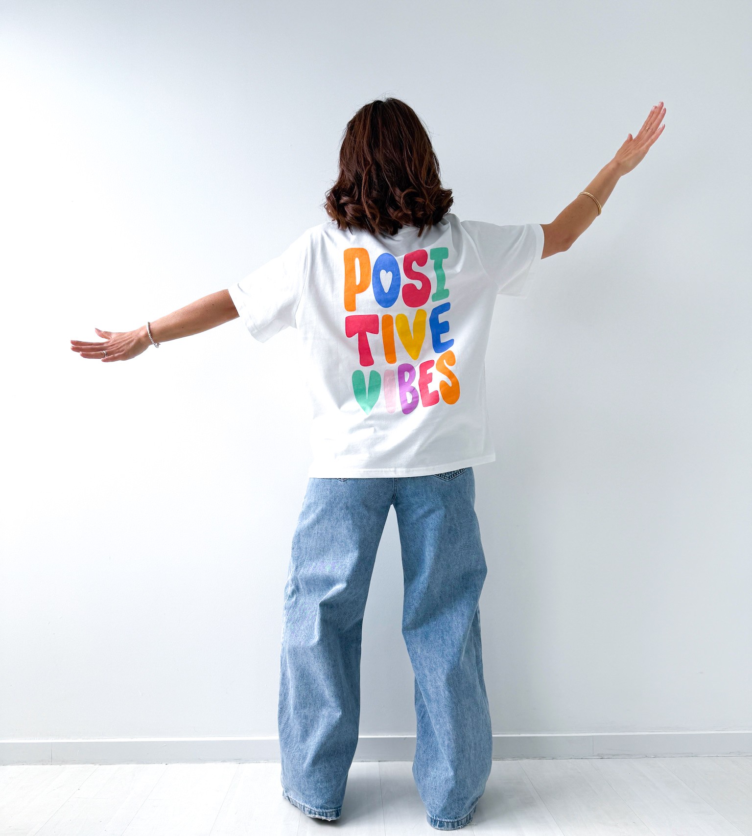 T-shirt positive vibes