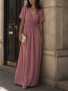 Kaia-jurk met riemlook