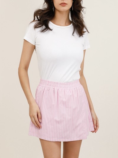 Shorts im Rock-Look „Sylvie“ aus 100 % Baumwolle
