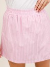 Sylvie-short met rok-effect, 100% katoen