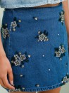 Alice-jeansrok met pailletten