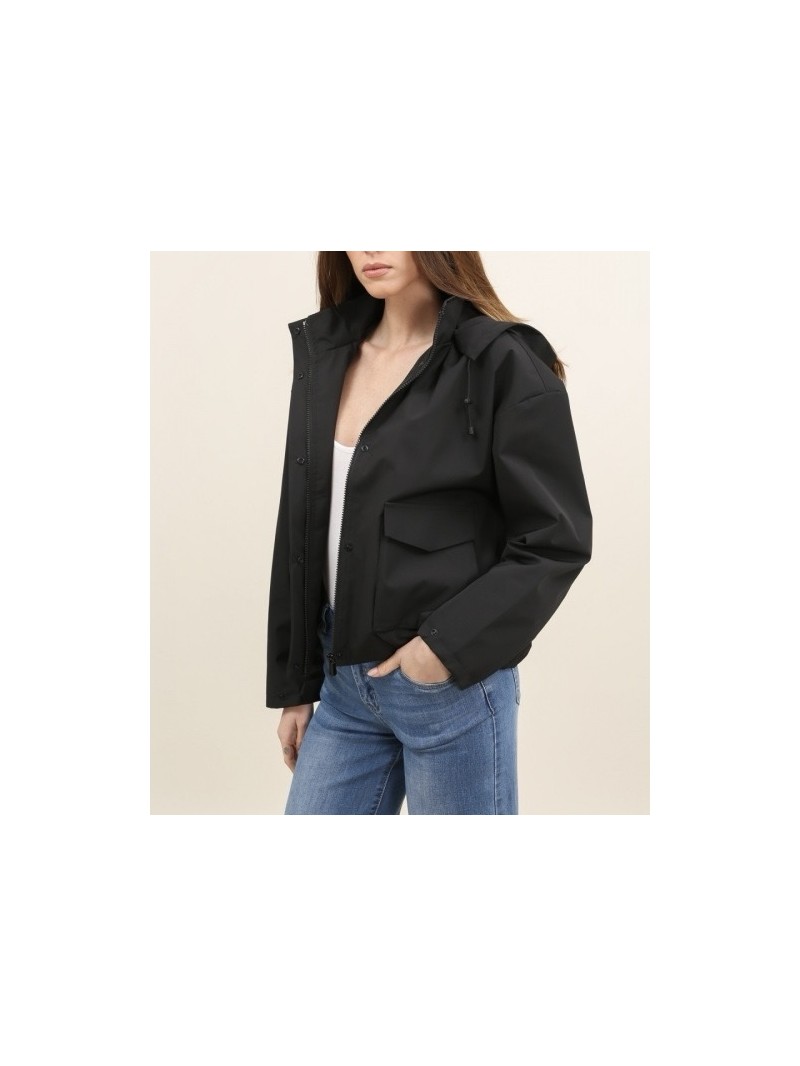 Veste de pluie Nadine courte avec poches