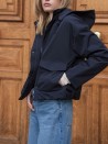 Veste de pluie Nadine courte avec poches
