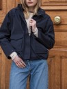 Veste de pluie Nadine courte avec poches