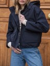 Veste de pluie Nadine courte avec poches
