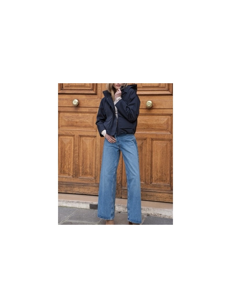 Veste de pluie Nadine courte avec poches