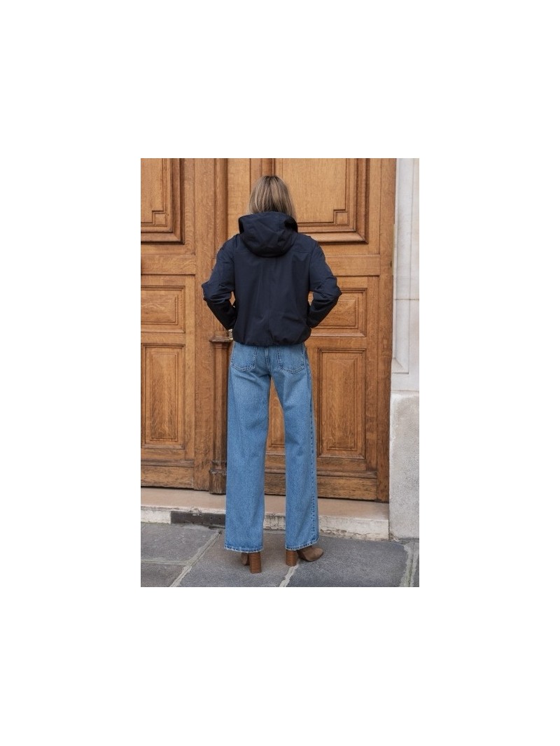 Veste de pluie Nadine courte avec poches