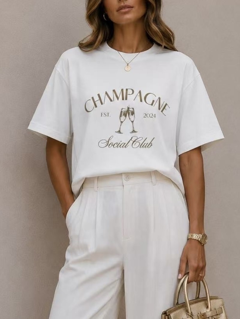 T-shirt Champagne