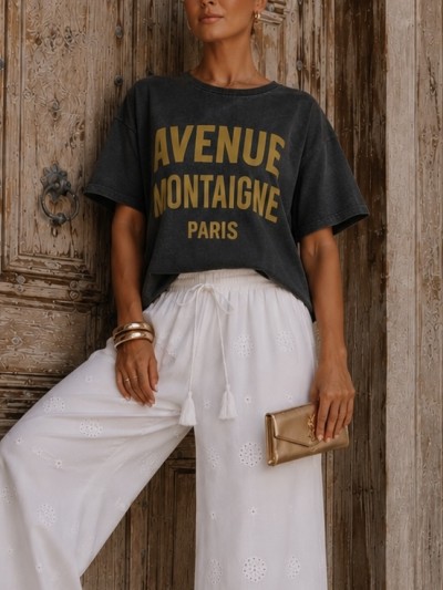 T-shirt Avenue Montaigne