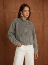 Veste en Jeans Mila kaki