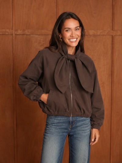 Veste / Trench Marie choco